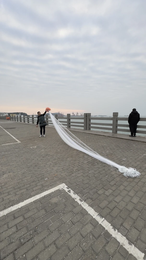 野生白鲳鱼网金鲳鱼网4-6米高半浮半沉流水网三层渔网浮网