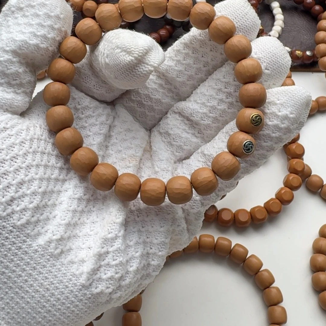 猴头核桃手串会****总猴头涟漪老型金银标10.5