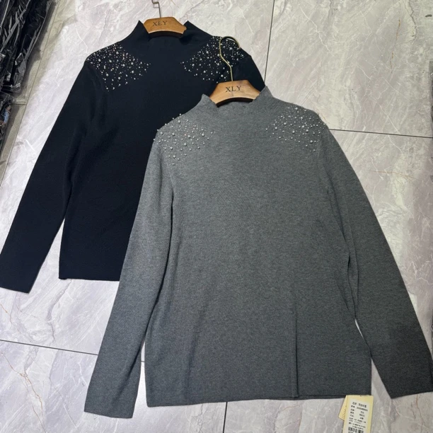 芮娜依莲9201 高品质面料新款春款大码女装上衣