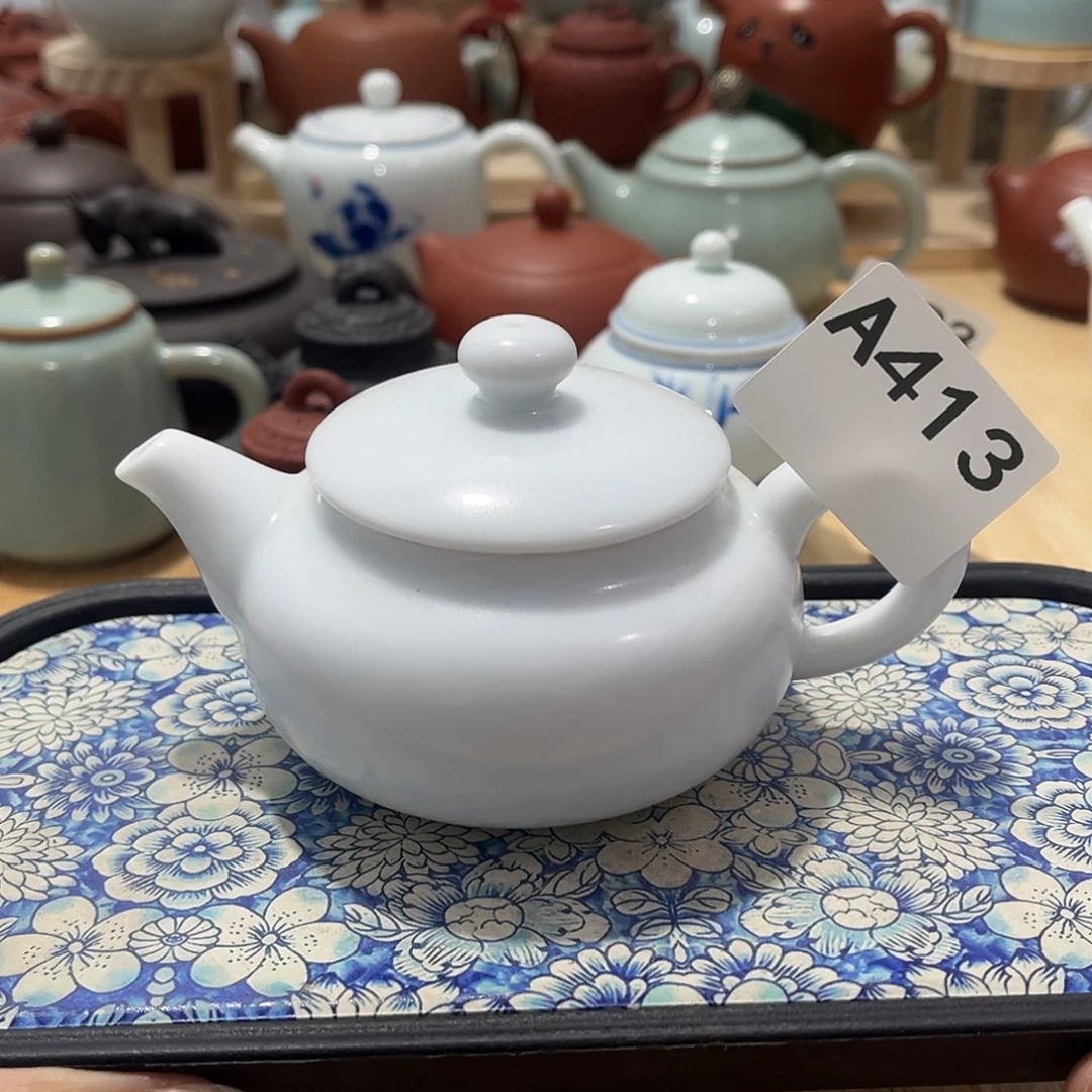 瓷片茶摆件工艺品摆件666