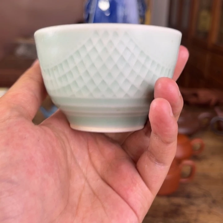 茶杯紫砂正**生宜兴青瓷