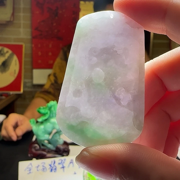 翡翠未镶嵌颈饰11111