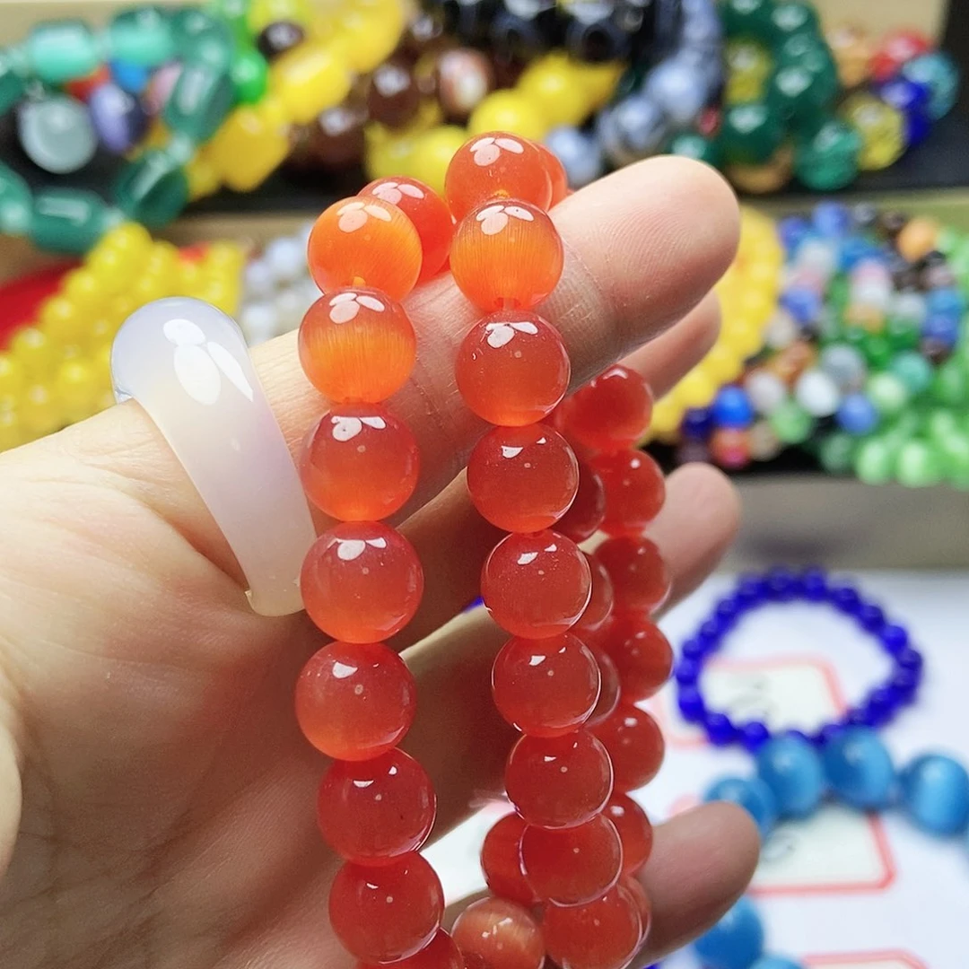 玛瑙/玉髓手链未镶嵌用****3