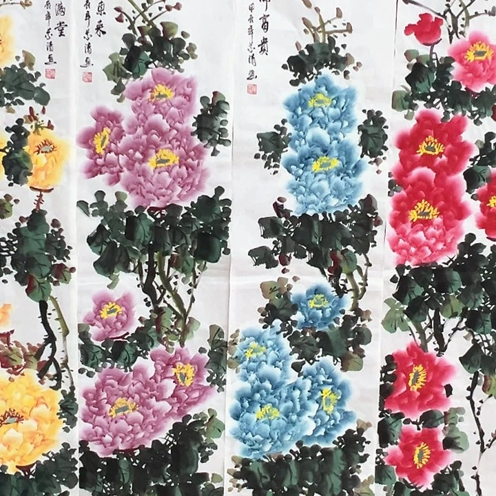 国画新年愿望希望大家身体健康