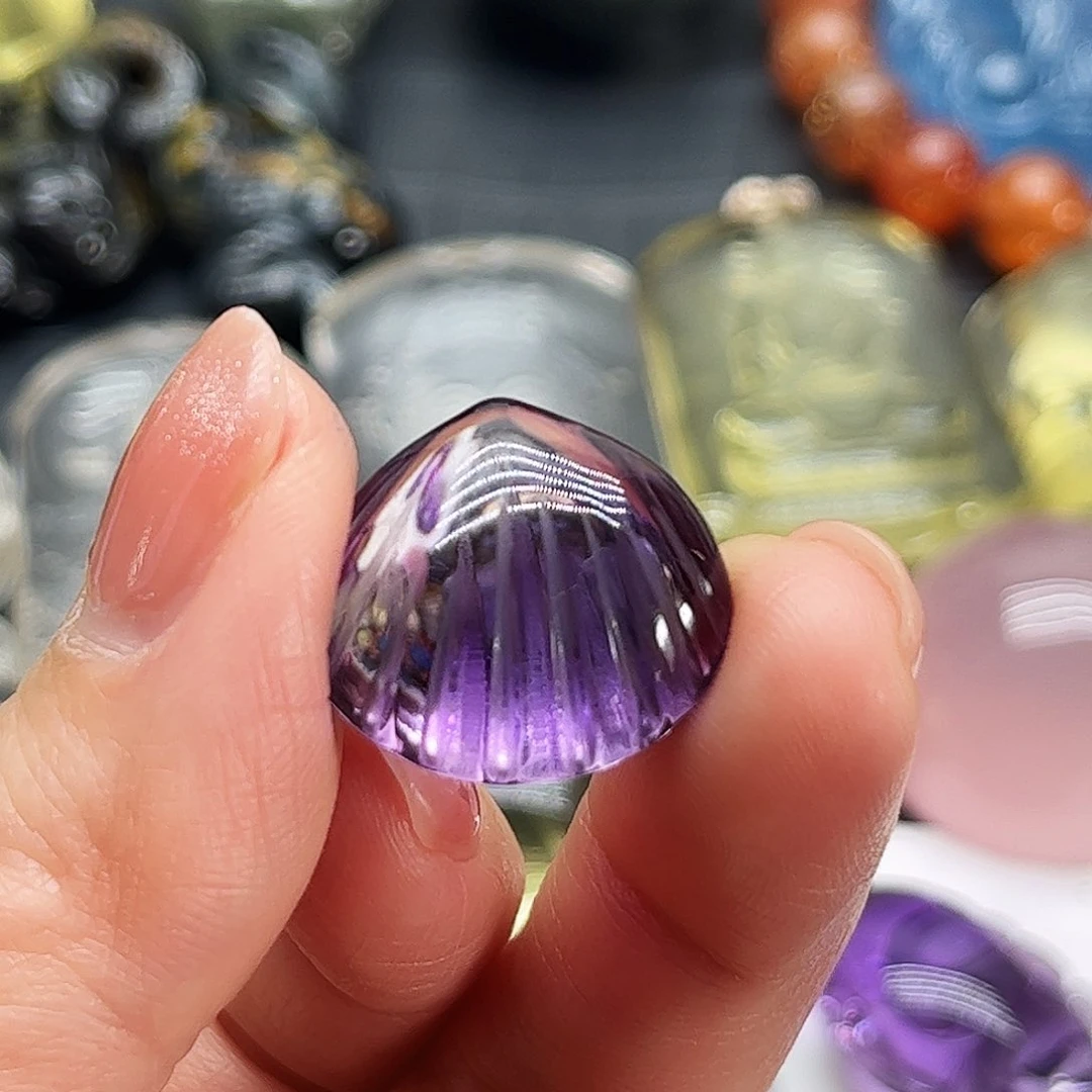 水晶吊坠(不含链)未镶嵌吉*缘