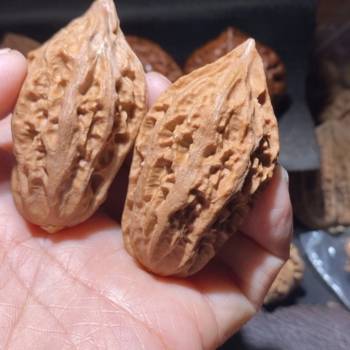 文玩核桃把件觀*在东北楸子27