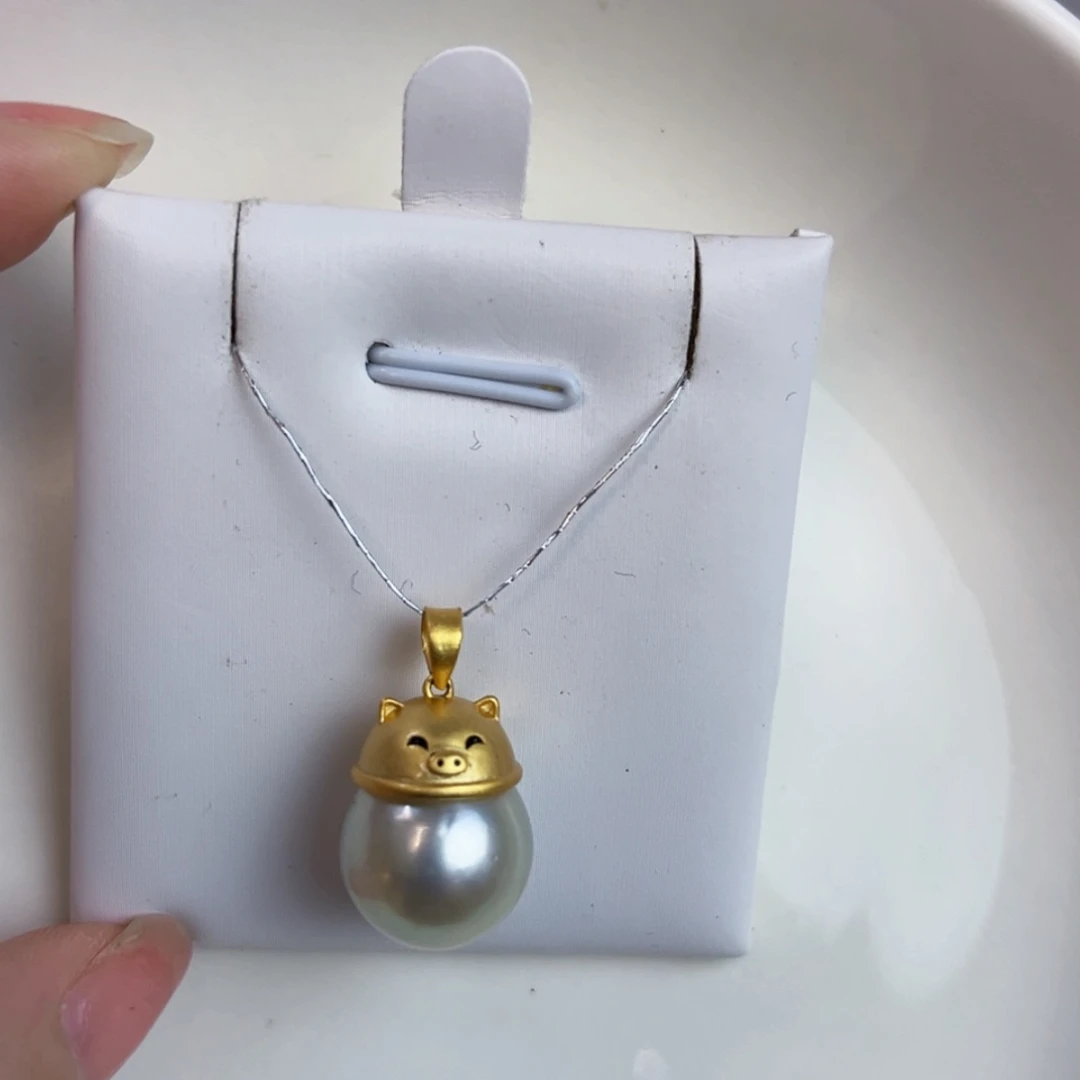 【闪购商品】海水珍珠颈饰银S925镶嵌