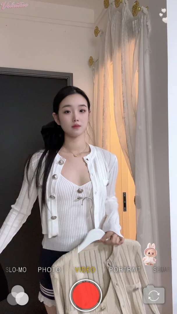 短款显瘦针织秋款常规款毛针织衫小香风开衫御姐风