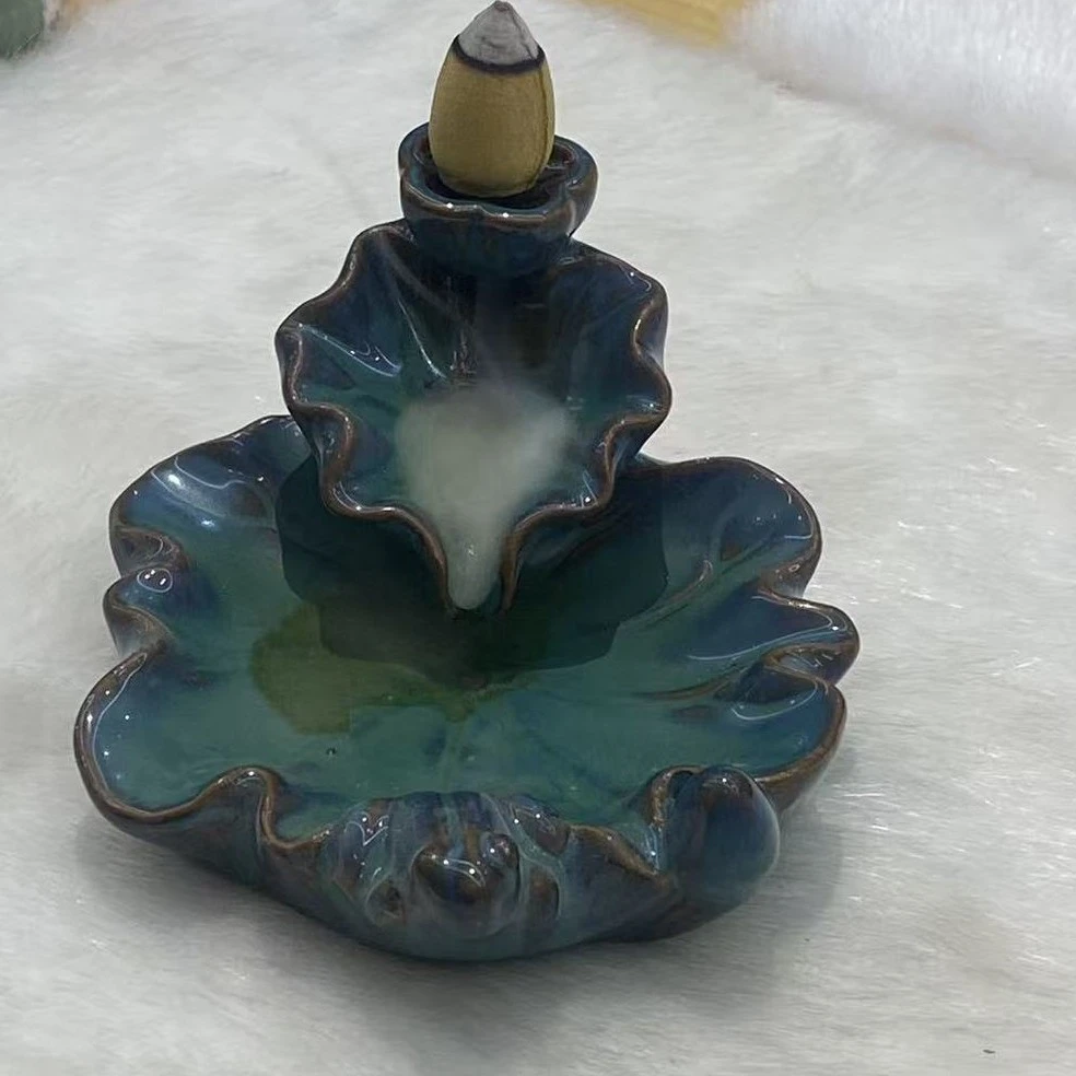 倒流香香炉佛手莲花葫芦款