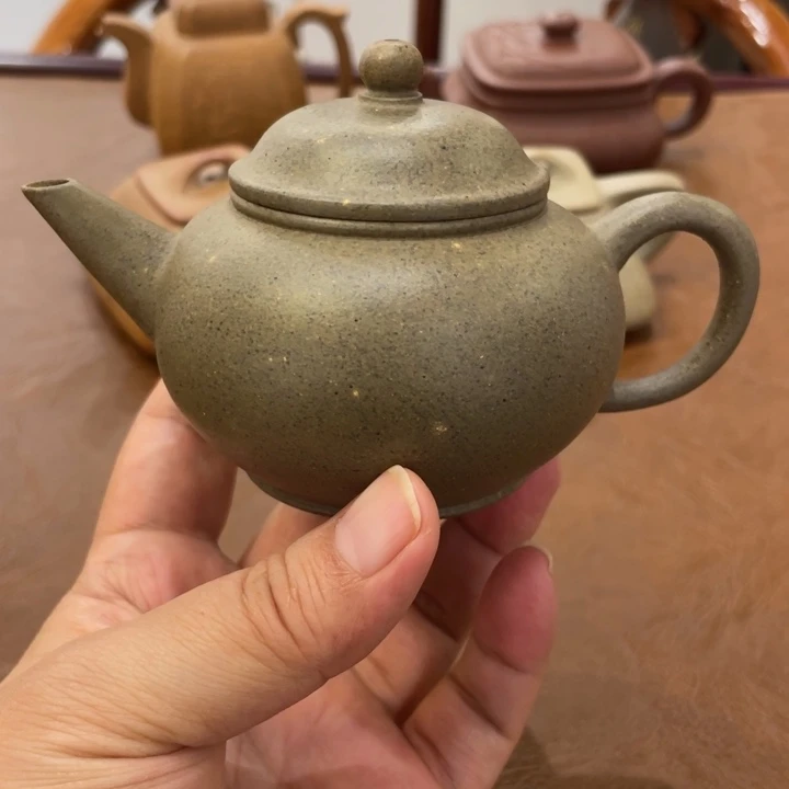 紫砂茶壶黄金段还原瓢水平