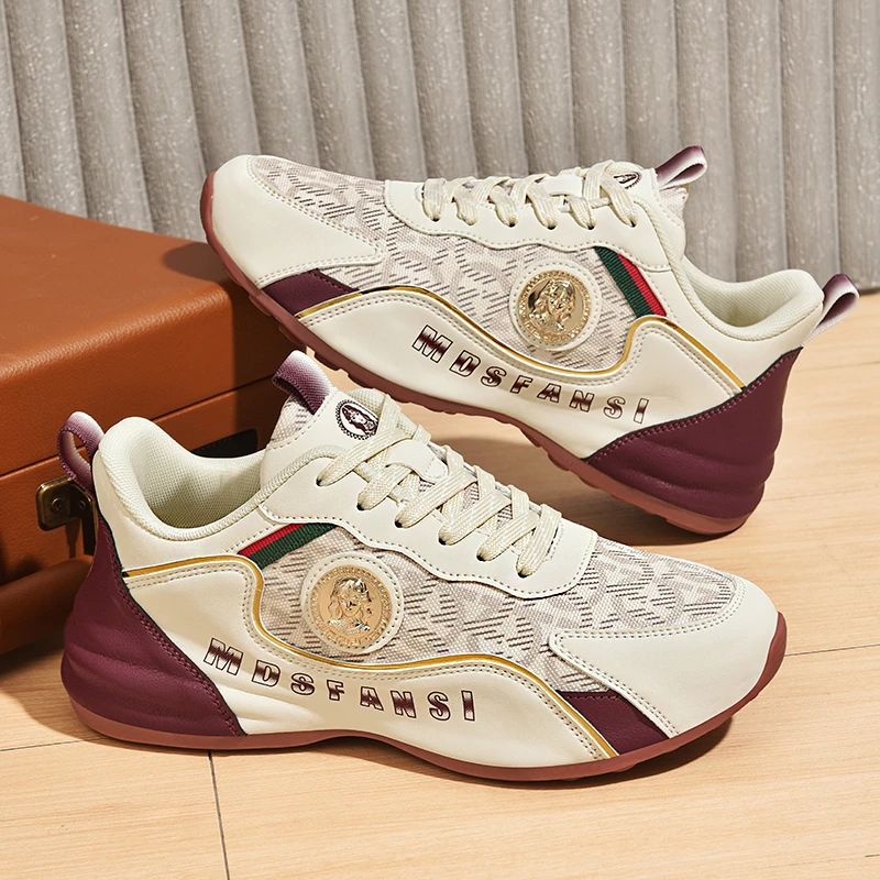 MEIDOSHAFANSI/美杜沙梵斯高奢手工定制透气情侣运动休闲鞋DF-001