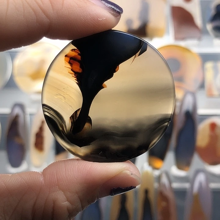 玛瑙/玉髓合金颈饰136