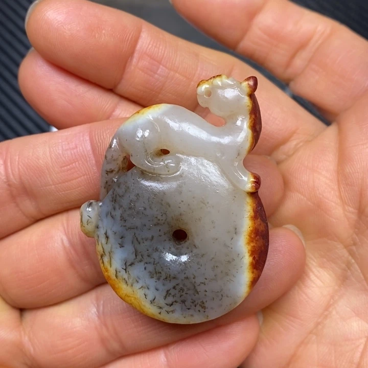 和田玉挂件未镶嵌苏*曼