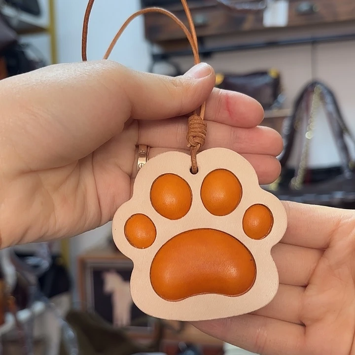 头层牛皮牛皮猫爪