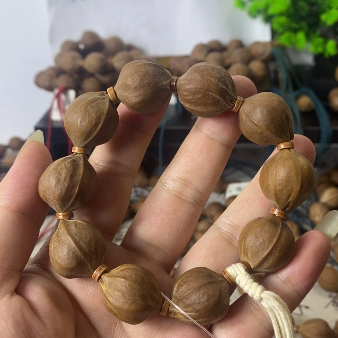 G***～橄榄核手串2023梅林铁核