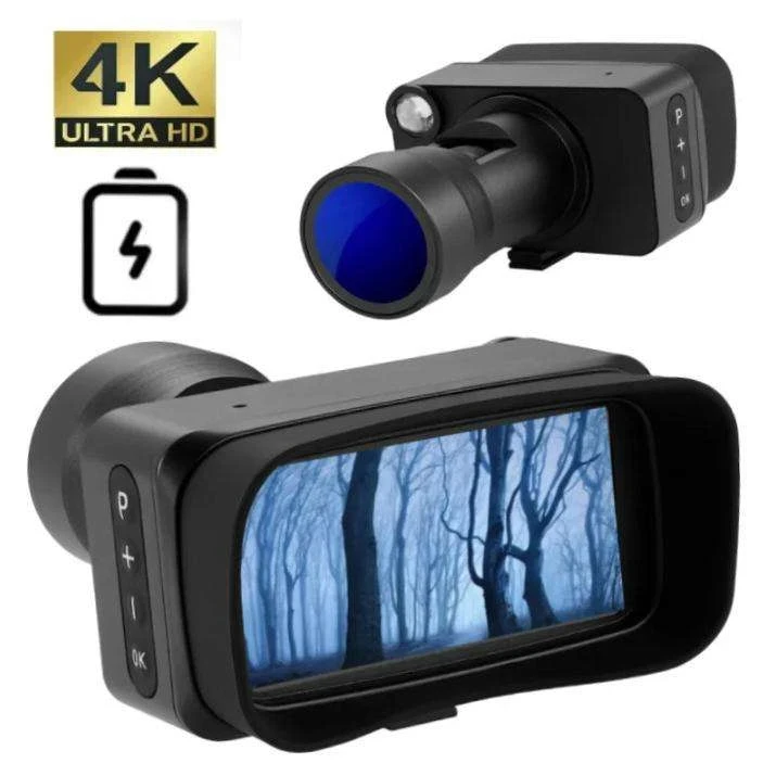 蛟龙高速复合弓专用夜视仪高清瞄倍镜全彩红外线户外望远镜弹弓