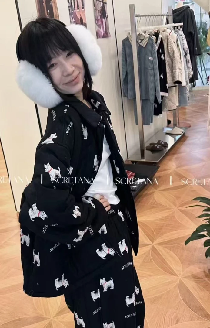 西高地弗拉  三层夹棉 冬季可外穿家居服