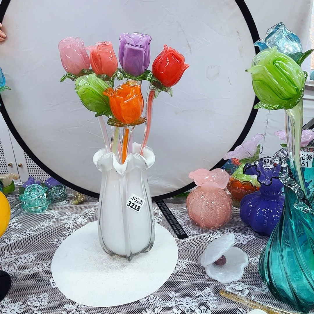琉璃花瓶花器艺术品