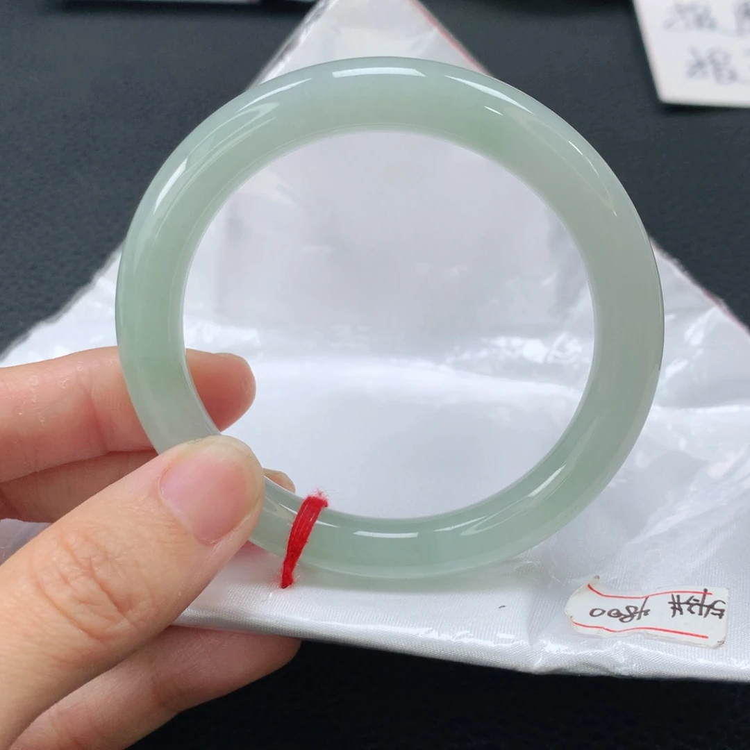 翡翠手镯未镶嵌缅甸圆54.5