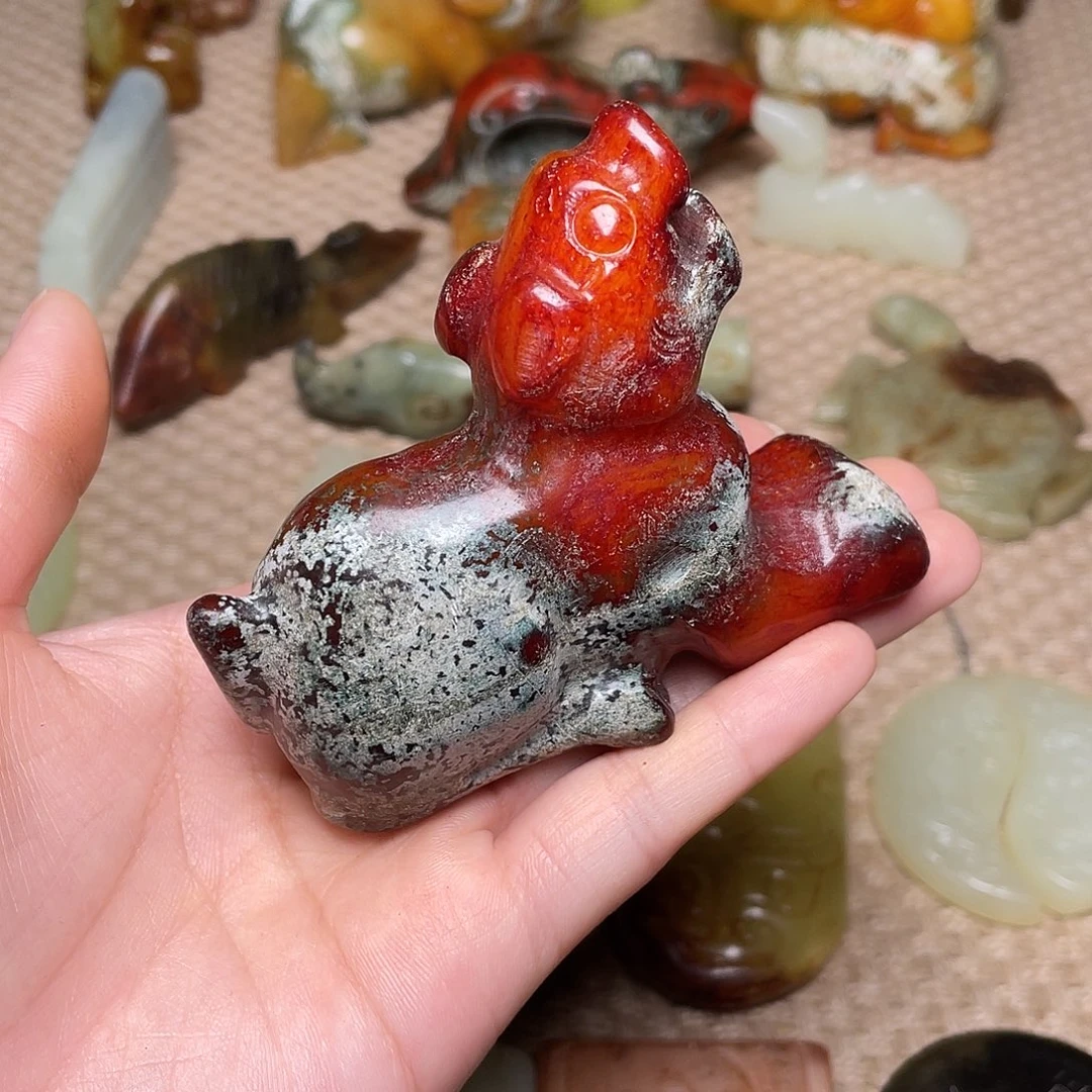 蛇纹石玉未镶嵌如图