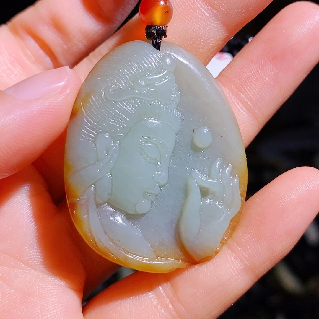 和田玉颈饰未镶嵌