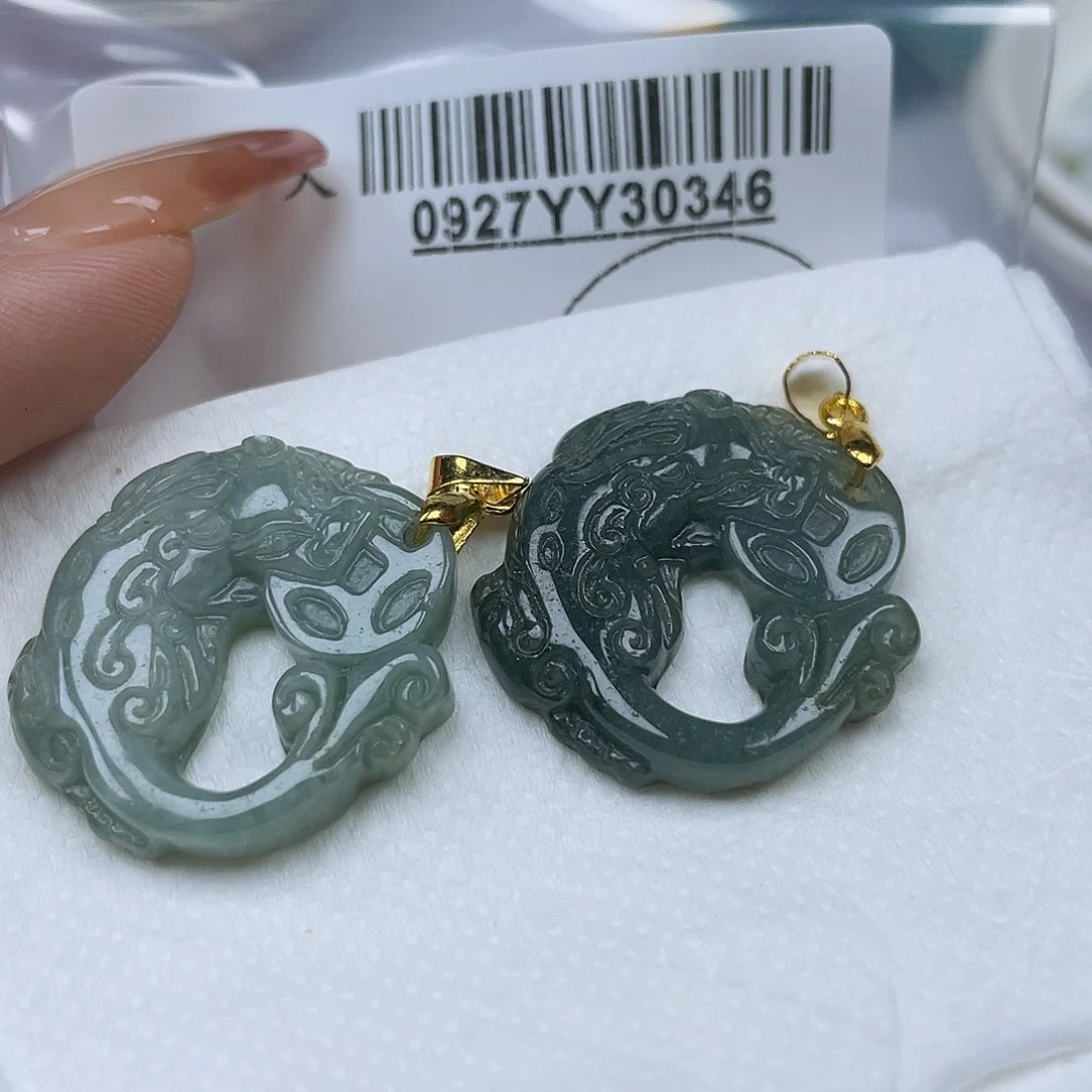 吊坠(不含链)未镶嵌翡翠