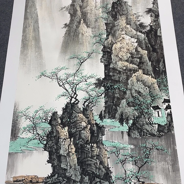 国画今天早上国画作品欣赏