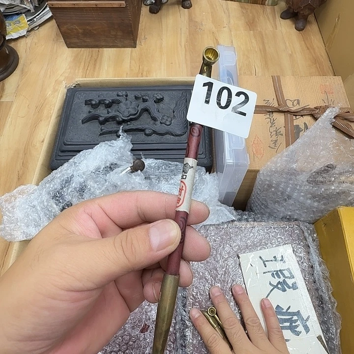 瓷片工艺品摆件瓷器摆件正能量
