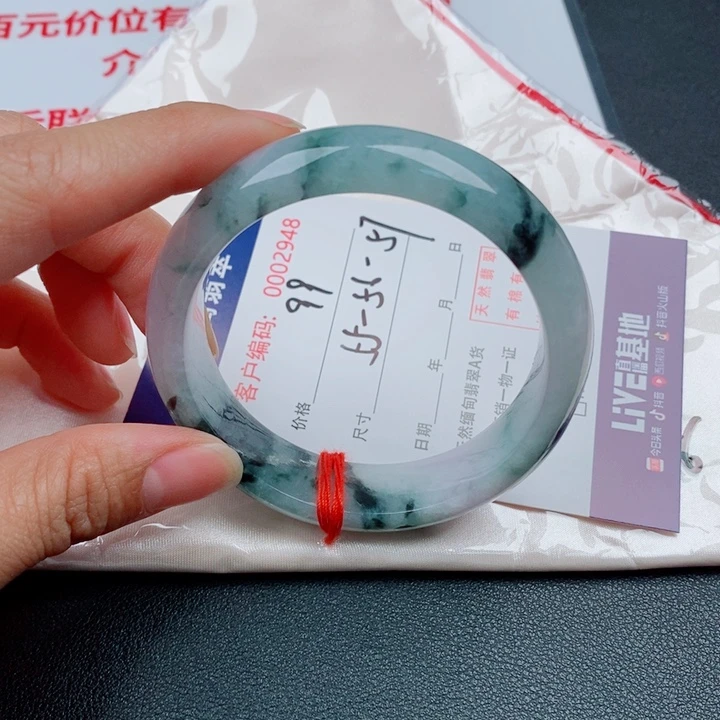 翡翠未镶嵌手镯天然缅甸A货翡翠手镯
