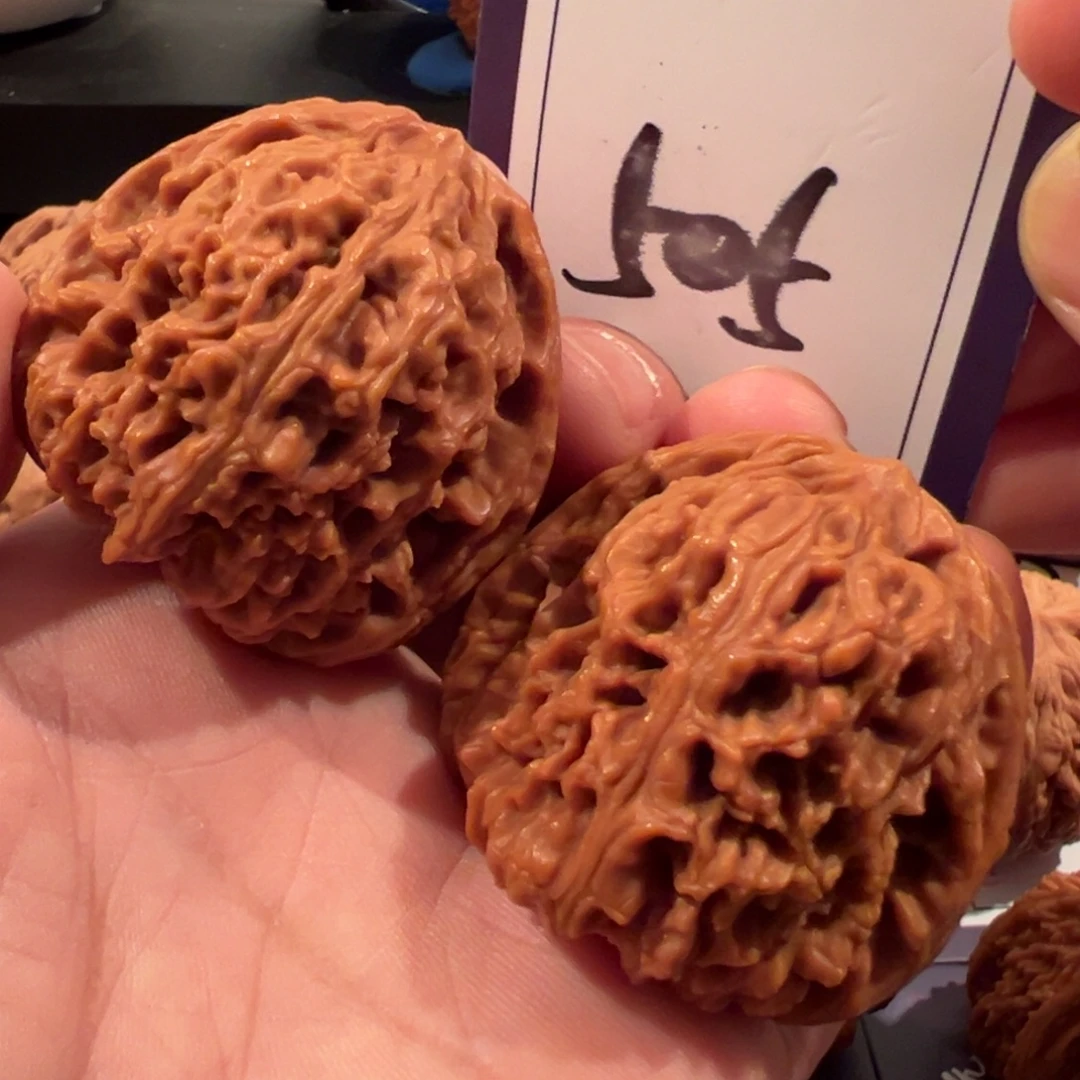 文玩核桃把件全品涿鹿南疆石44尺寸505号