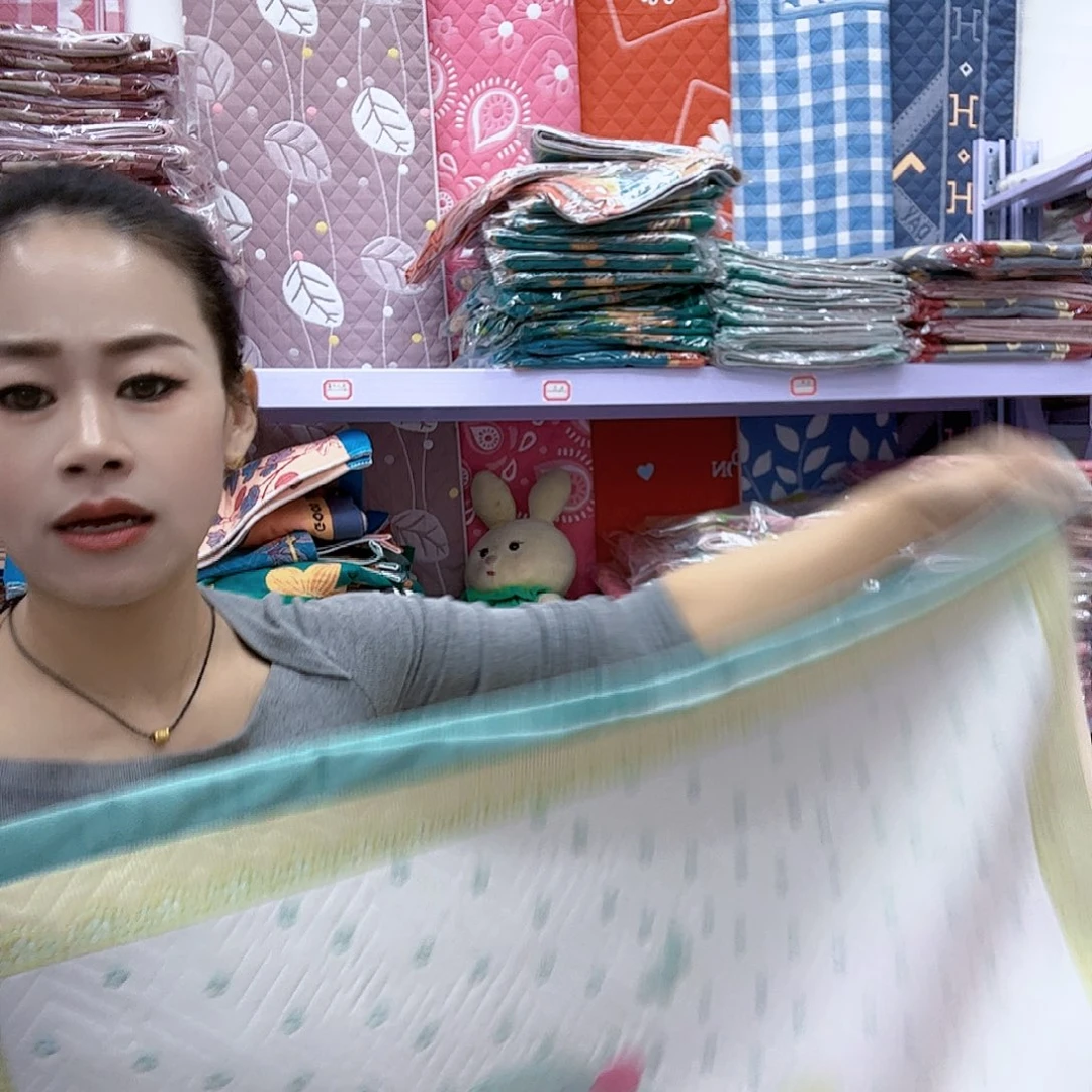 棉绿色椰子树纯棉