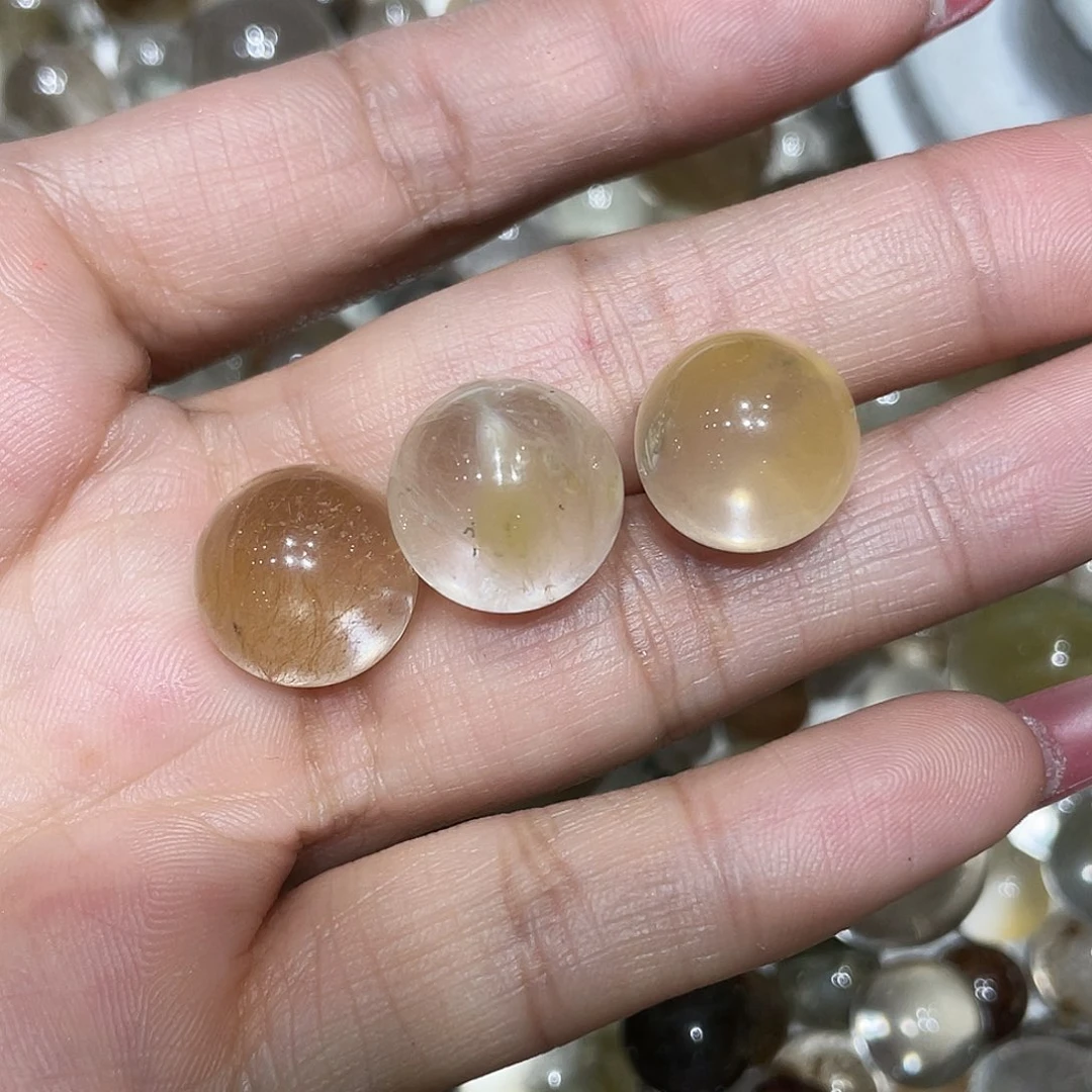 水晶单珠（要求打孔不退不换）未镶嵌F****?