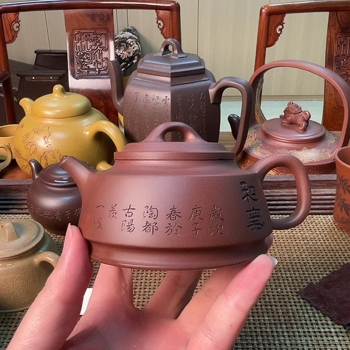 紫砂茶壶宜兴紫砂壶25