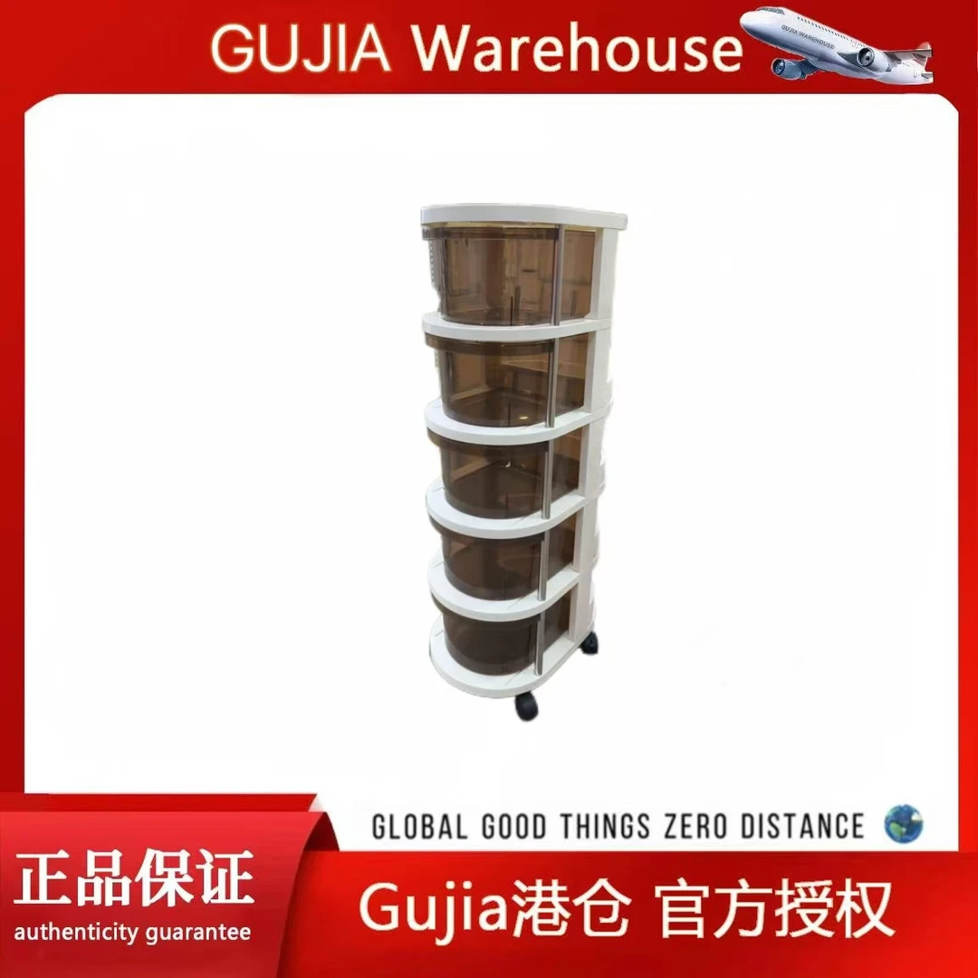 高颜值小推车置物架宿舍卧室可移动收纳架子多层抽屉式整理储物架