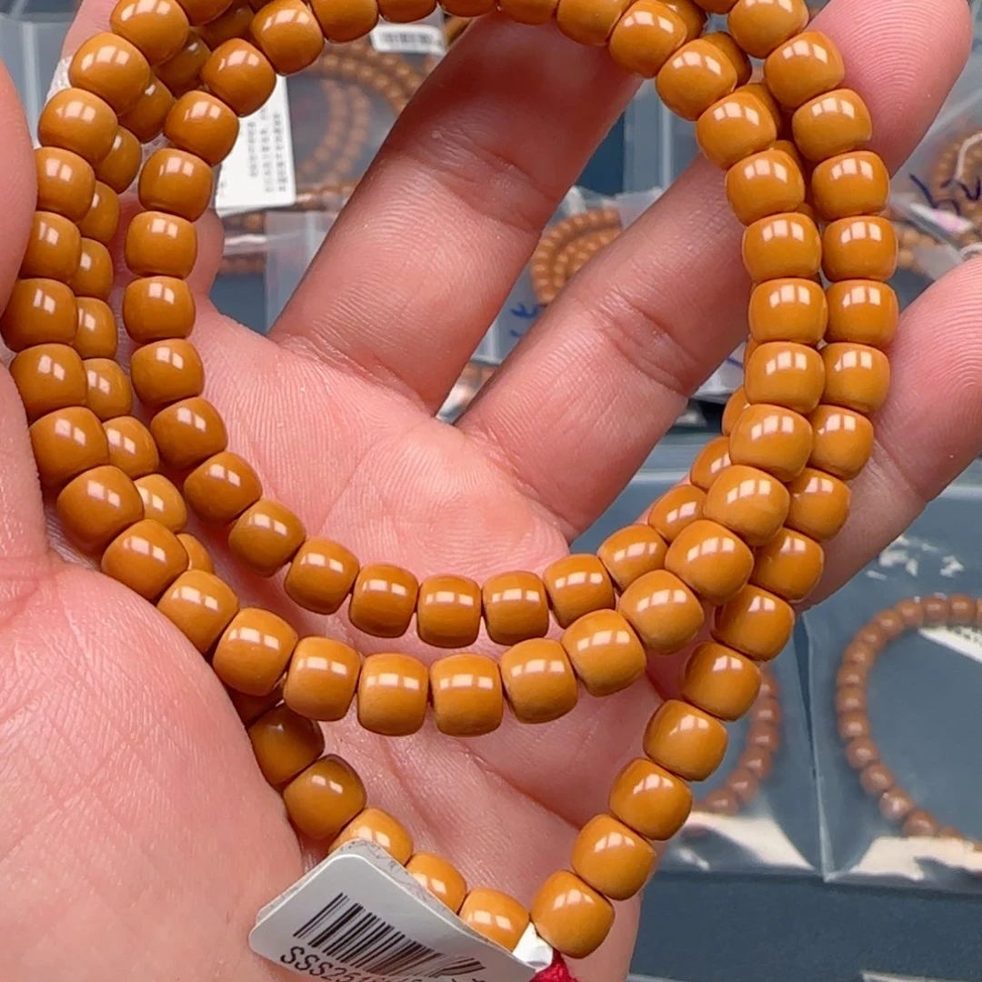 「***」手串橄榄核老挝SSS级核尖极限弧尺寸7.2