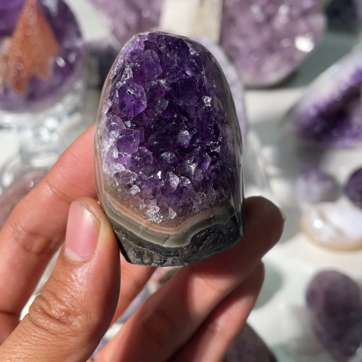 未镶嵌紫晶大型摆件（非配饰）