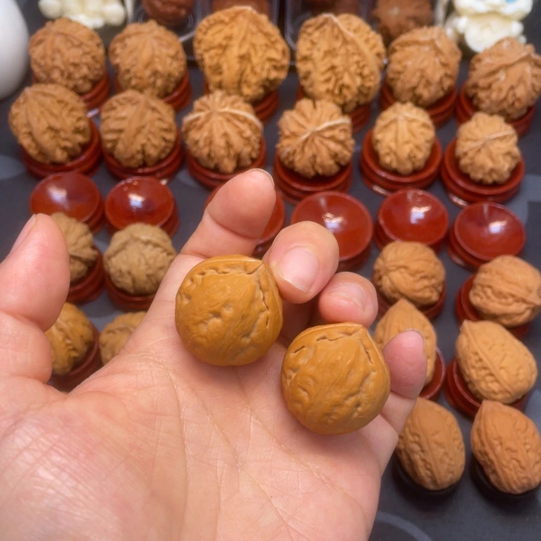 文玩核桃把件沙****店佛肚