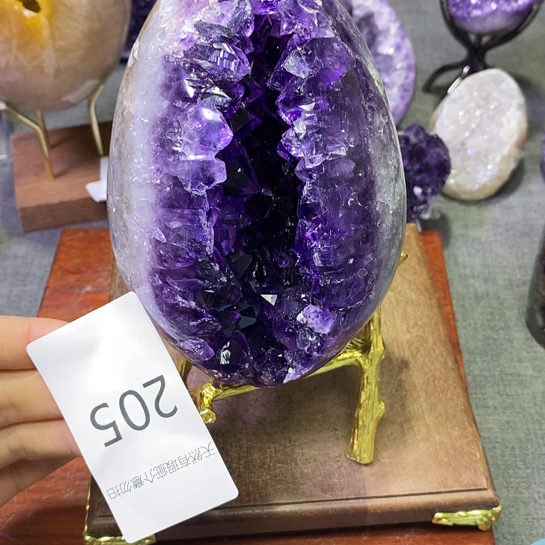 紫晶未镶嵌珠宝半成品