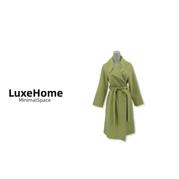 浅绿色大衣 A4217