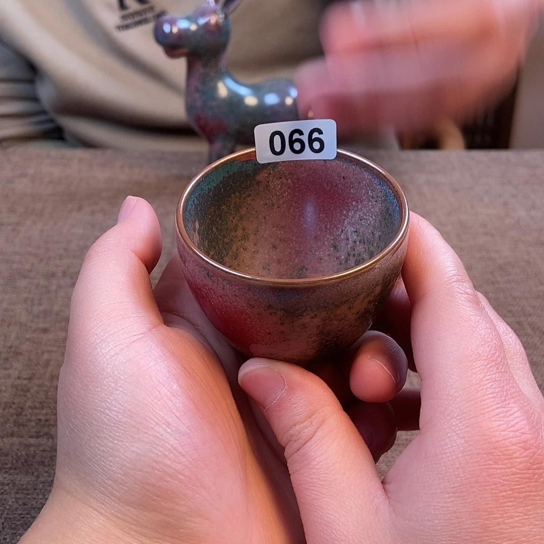 瓷片钧瓷主人杯杯