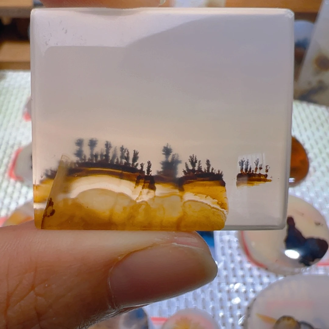 玛瑙/玉髓未镶嵌颈饰