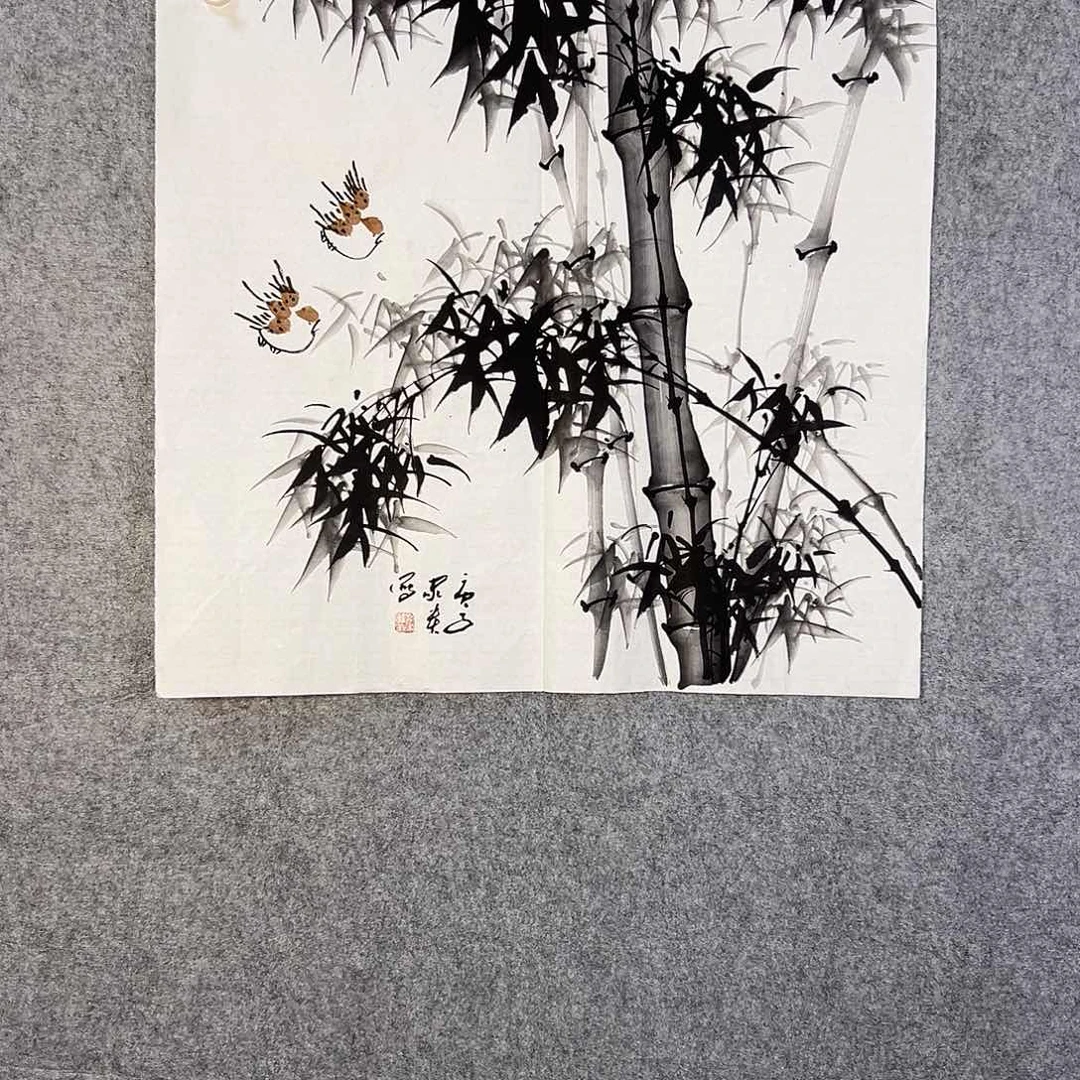 国画437 牡丹等植物生长于这里生长