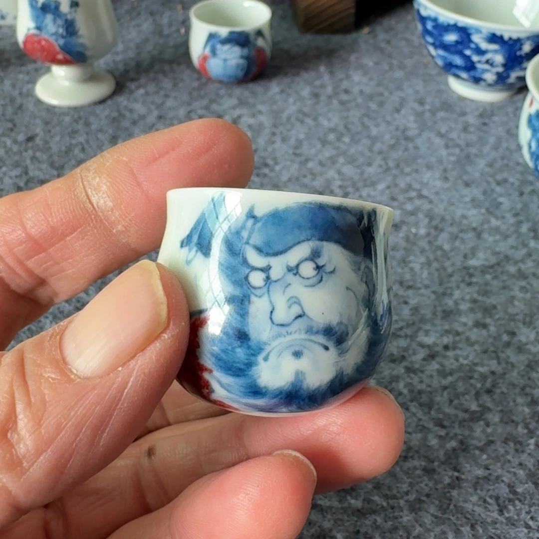 一***闲现代景德镇陶瓷手绘茶具