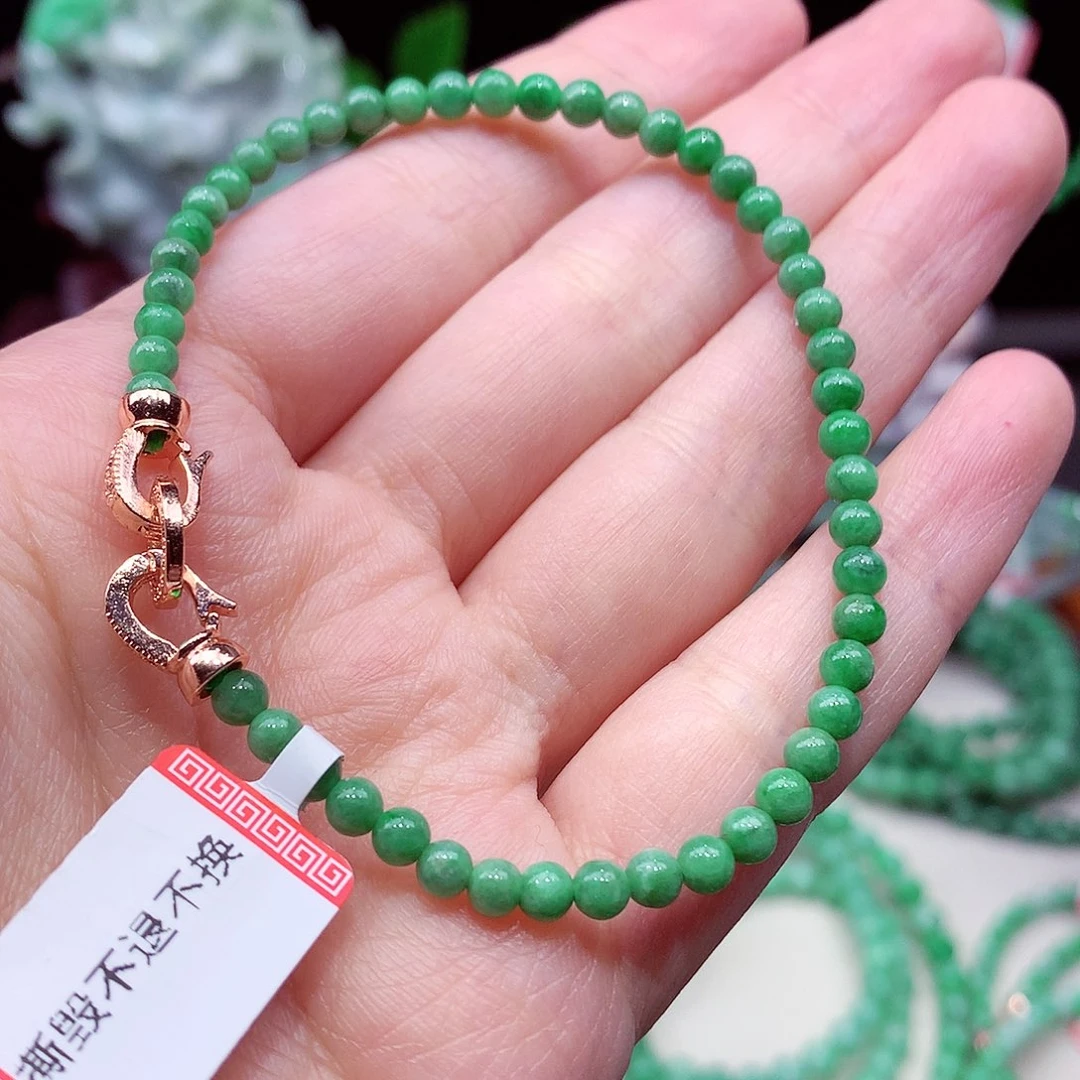 翡翠未镶嵌手链翡翠