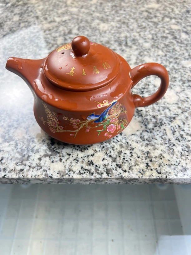 朱泥大红袍喜上眉梢如意壶4