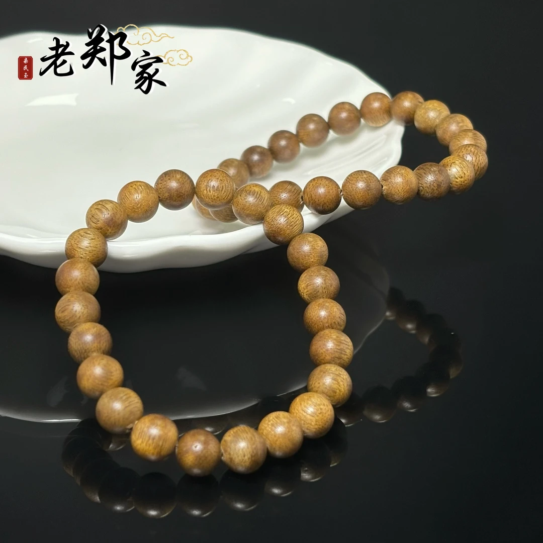 沉香【老郑家】 木作手串一条 YXCX70 多样性发一件 约8mm+