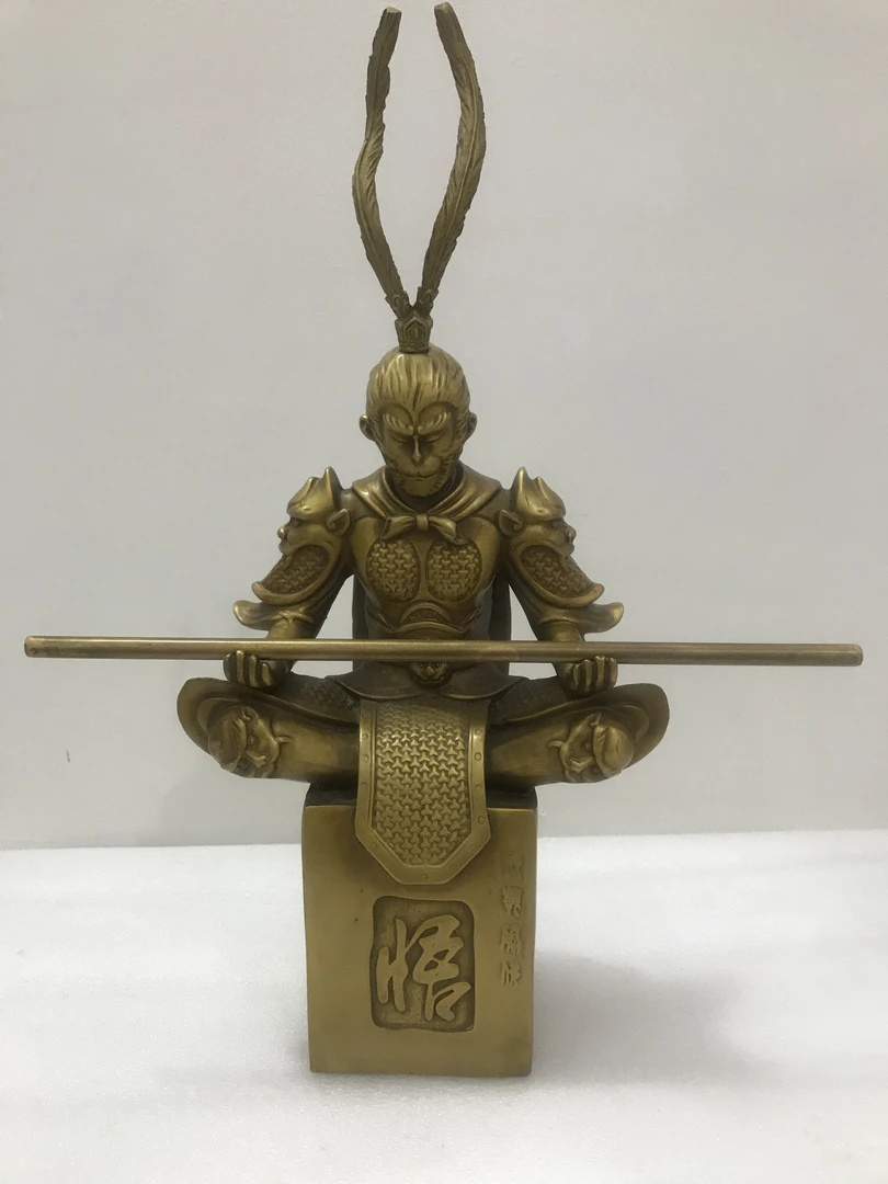铜斗战圣佛孙悟空摆件现代客厅装饰工艺品齐天大圣猴子