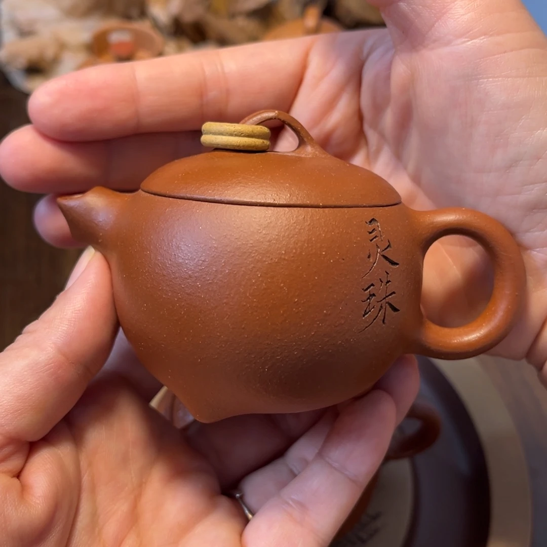 茶壶紫砂宜兴紫砂茶具半手工制作