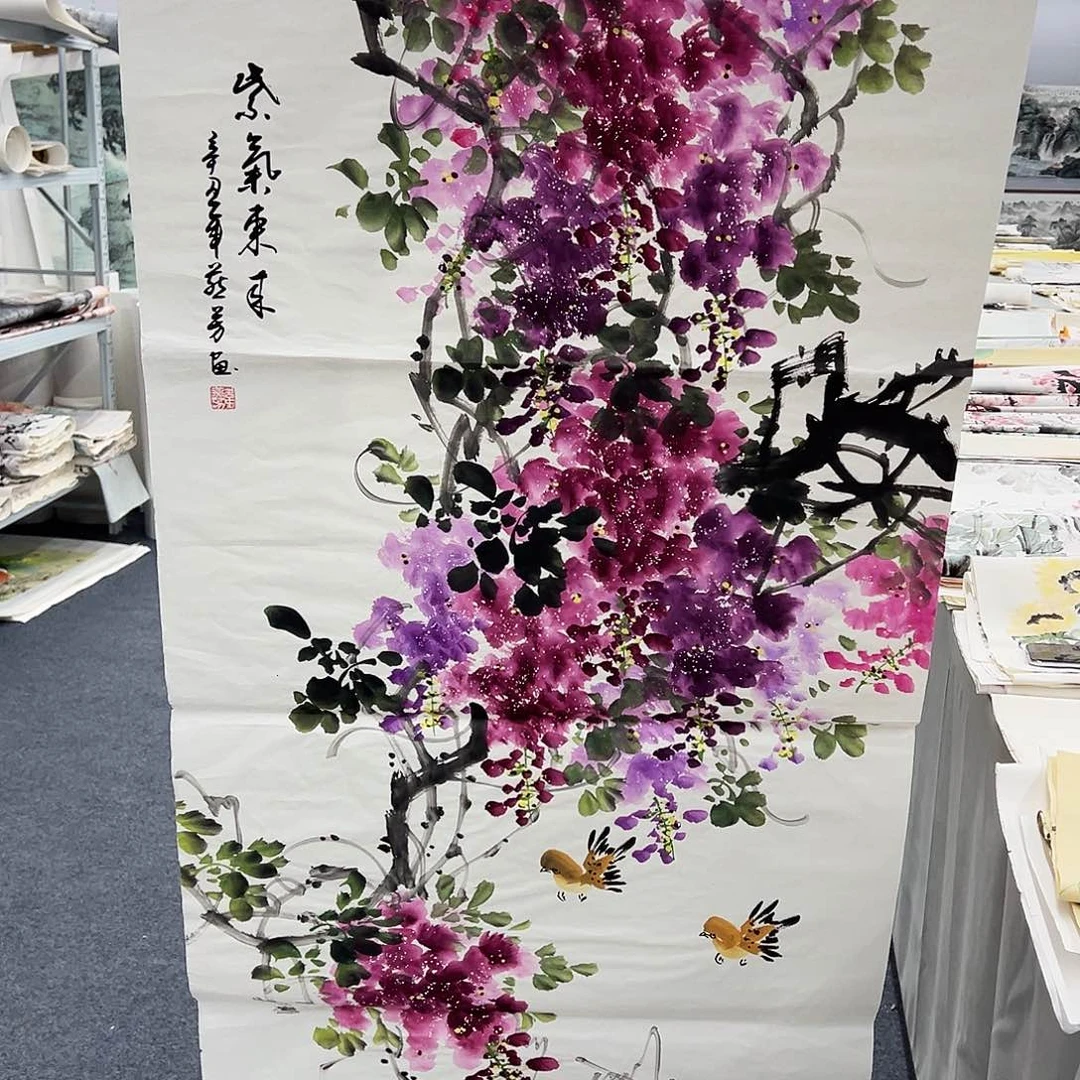 国画纯手绘作品欣赏