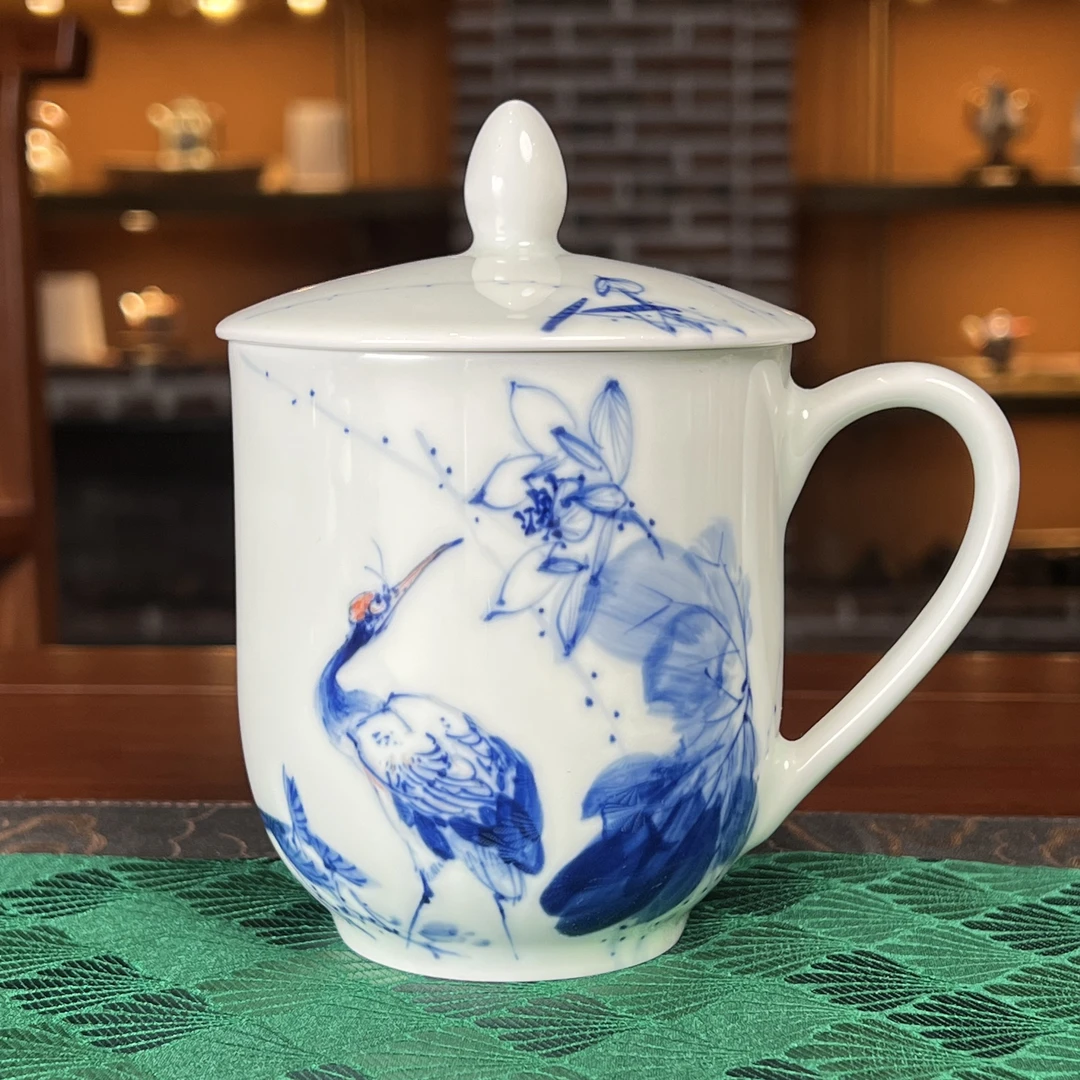 【南昌广电优选】诚德轩 7号茶杯（荷趣）cdx0297